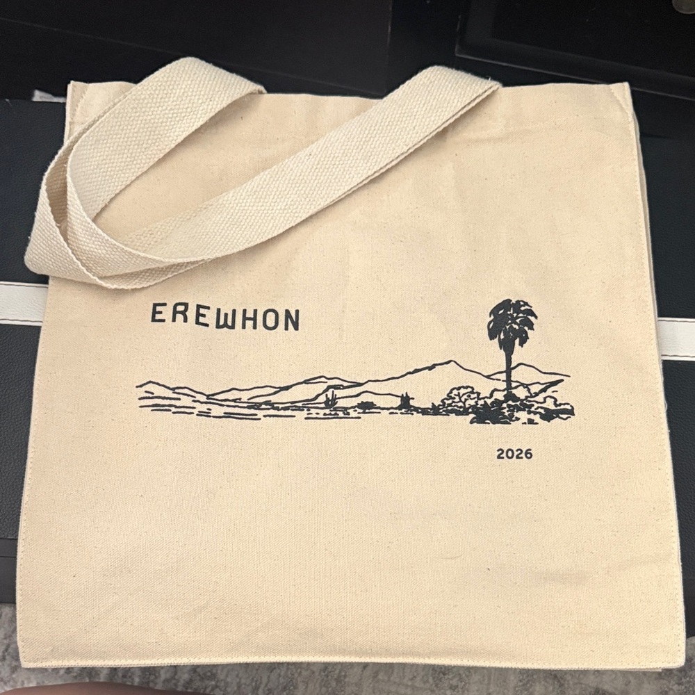Erewhon 2026 Canvas Tote Bag in Natural